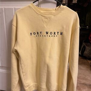 Yellow Crewneck Sweatshirt